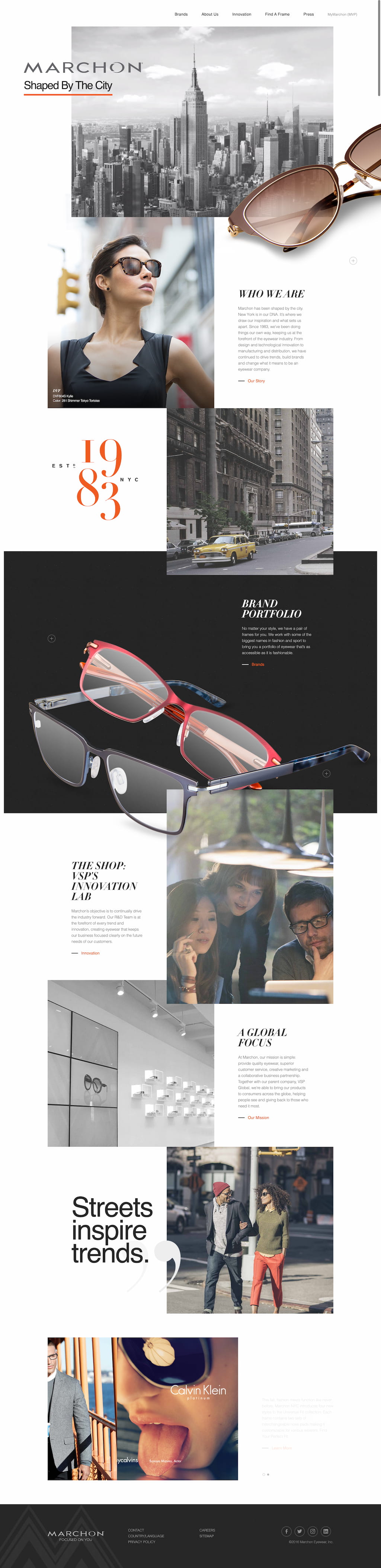 We Are Blood home page screenshot